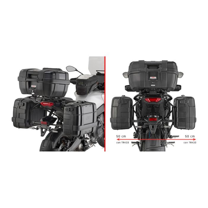 Portav.l. Yamaha Tracer 9gtgt+ '25 Givi Plo2171mk