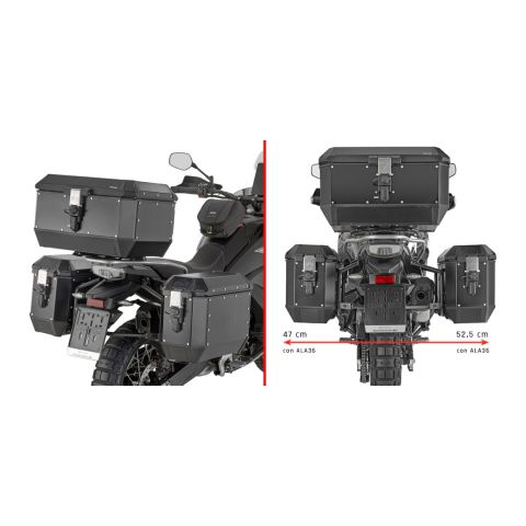 Portavaligie Lattacchi Cf Moto 800mt-x (2025) Givi Plo9227mk