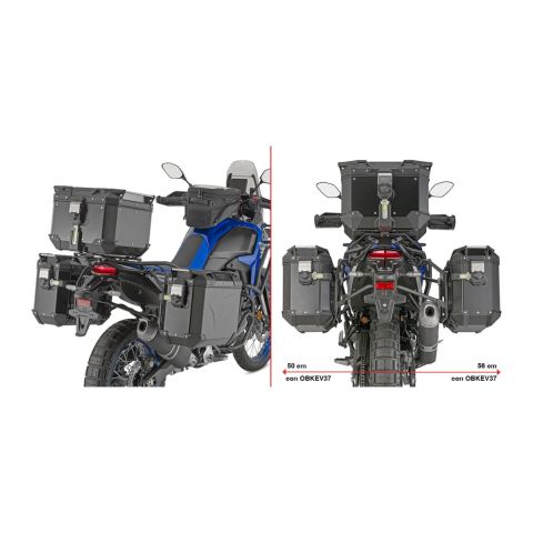 Portaval. Lattacchi Yamaha Tenerè 700 (2025) Givi Plo2174cam