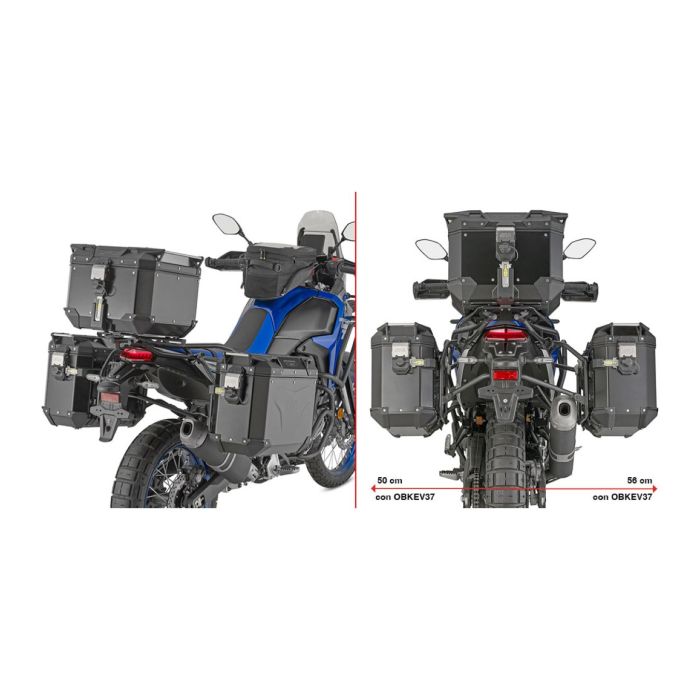 Portaval. Lattacchi Yamaha Tenerè 700 (2025) Givi Plo2174cam