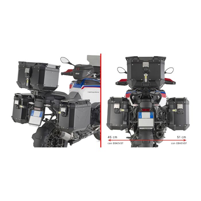 Portav. La. Bmw R1300gs Adventure (2025) Givi Plo5146cam