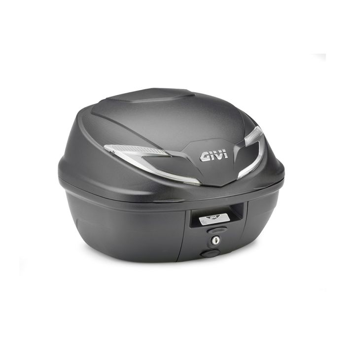 Bauletto Monolock 39l Nero Cattacchi Argento Givi B39nt