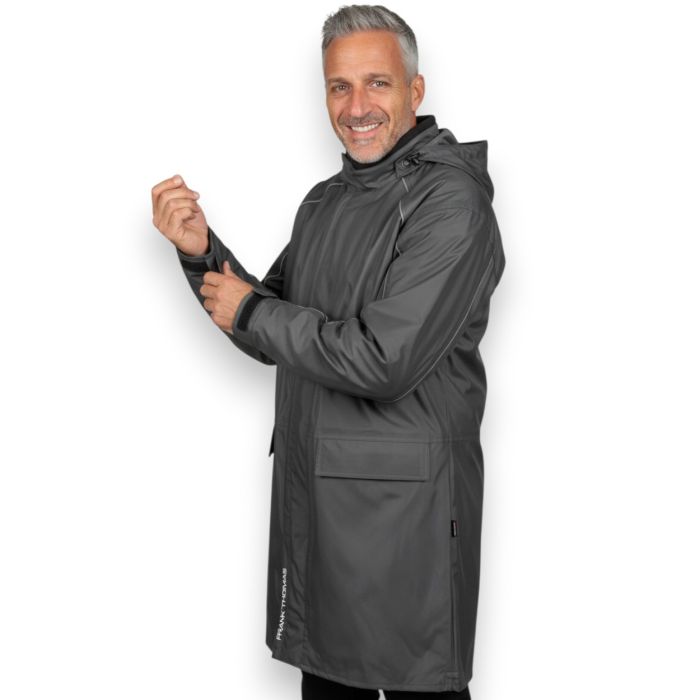 Manteau imperméable 7/8 Frank Thomas Noir