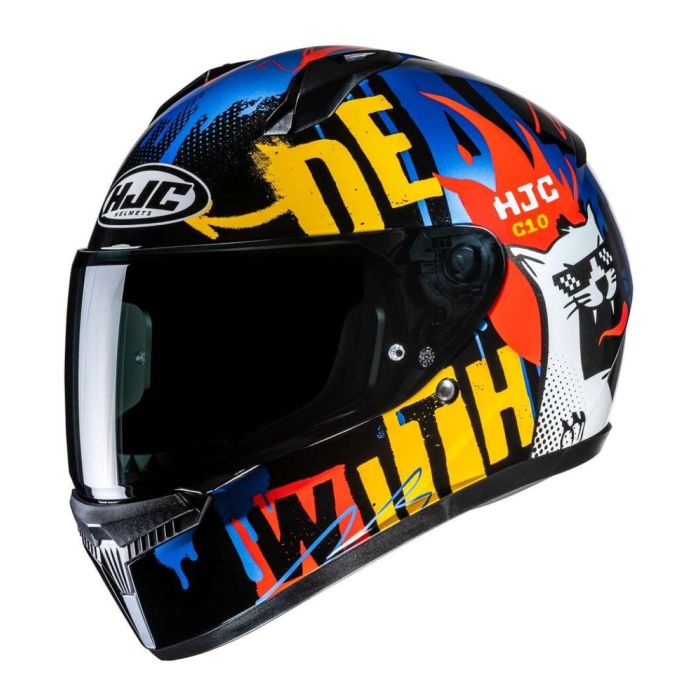 Casco Integrale Hjc C10 Fop Mc23