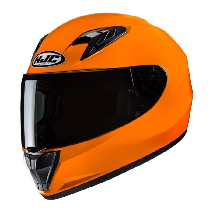 Casco Integrale Bambino Hjc Y10 Solid Orange Tramonto