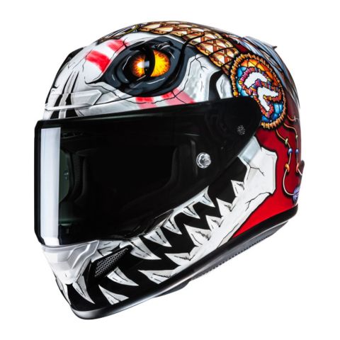 Casco Integrale Hjc Rpha12 Skully Mc1