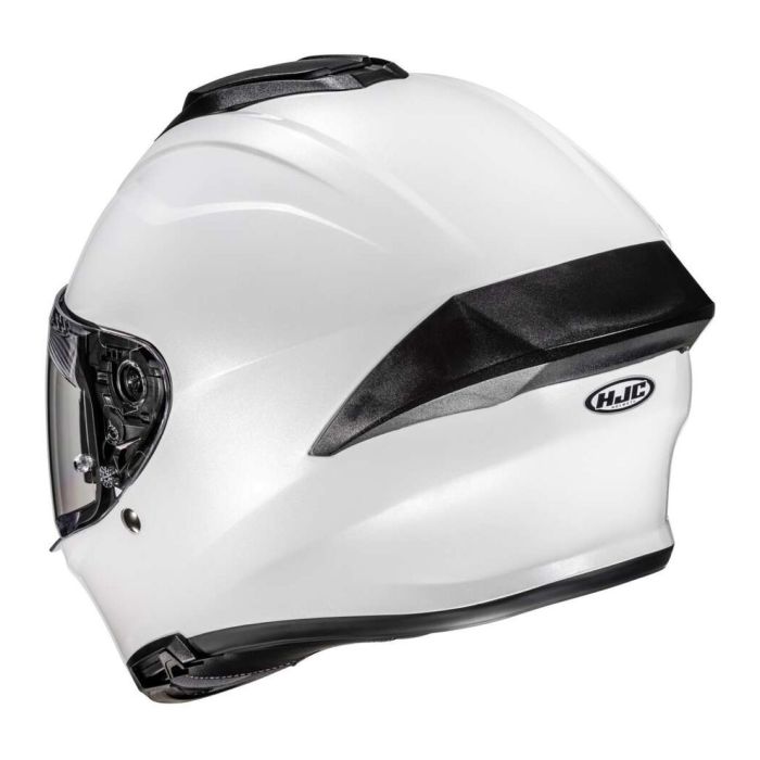 Casco Integrale Hjc C71 Solid Pearl White