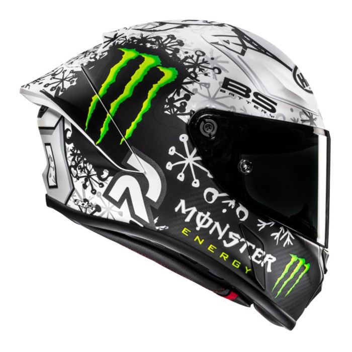 Casco Integrale Hjc Rpha1 V2 Carbon Snow Diablo Mc10sf