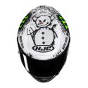 Casco Integrale Hjc Rpha1 V2 Carbon Snow Diablo Mc10sf
