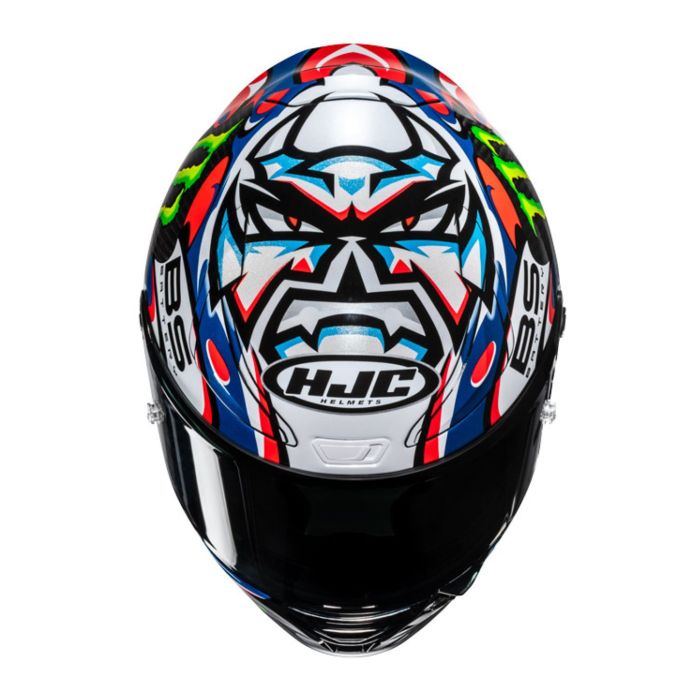 Casco Integrale Hjc Rpha1 V2 Carbon Quartararo Le Mans 3 Mc21