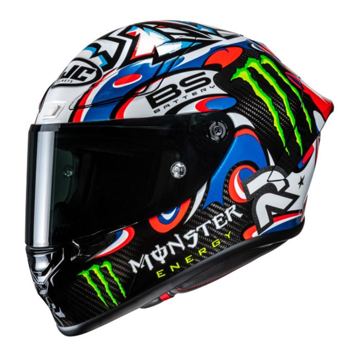 Casco Integrale Hjc Rpha1 V2 Carbon Quartararo Le Mans 3 Mc21