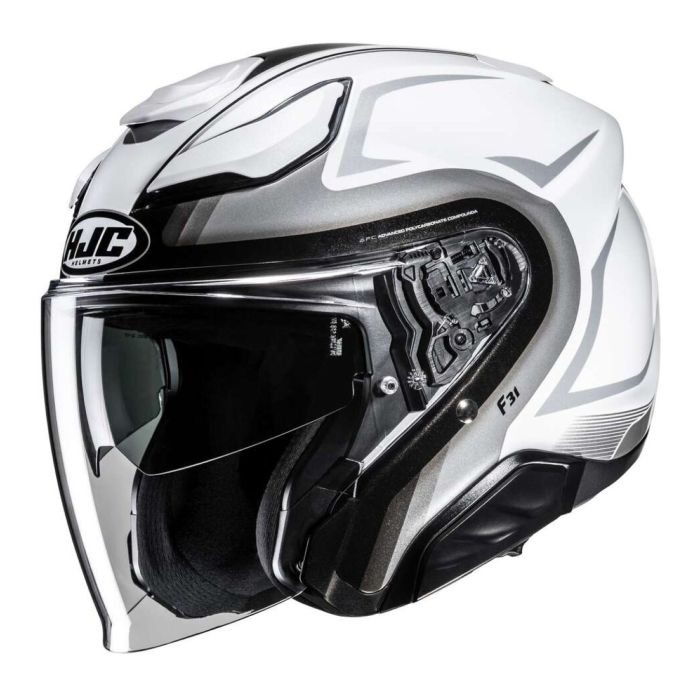 Casco Jet HjcF31 Bask Mc10