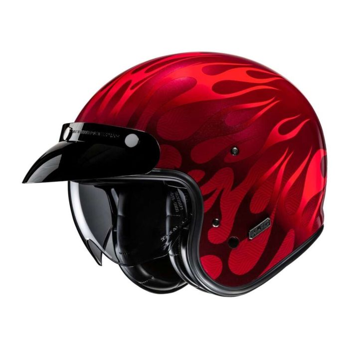 Casco Jet HjcV31 Firo Mc1
