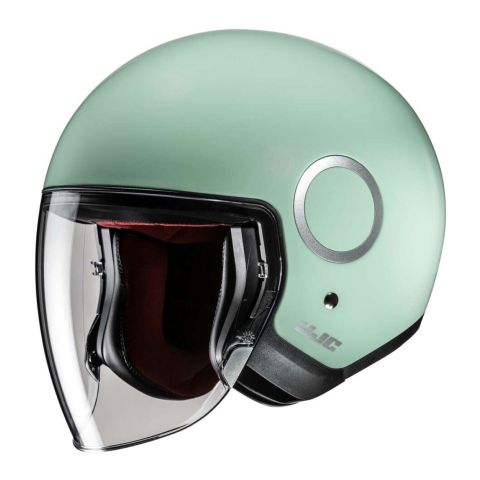 Casco Jet Hjc Rpha40 Solid Green Relax