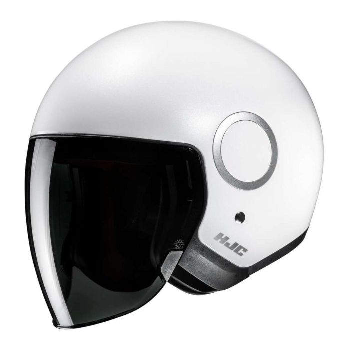 Casco Jet Hjc Rpha40 Solid Pearl White