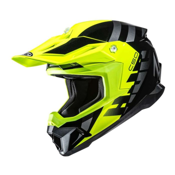 Casco Off Road Hjc C50 Mirage Mc3h