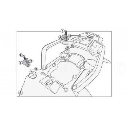 GIPLR5108KIT.jpg| GIVI PLR5108KIT KIT PLR5108 - PARACALORE