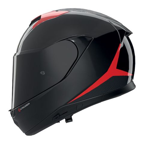 Casco Integrale X-liteX-904 Ultra Carbon Emblema Nero Rosso