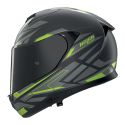 Casco Integrale X-liteX-904 Ultra Carbon Rombo Antracite Verde Impu