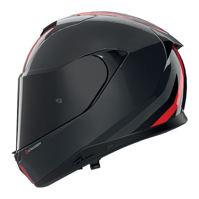 Casco Integrale X-lite X-904 Ultra Carbon Gemini Nero Rosso Antracite