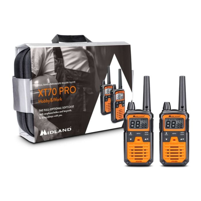 Midland Xt70 Pro Hobby & Work Doppio Walkie Talkie