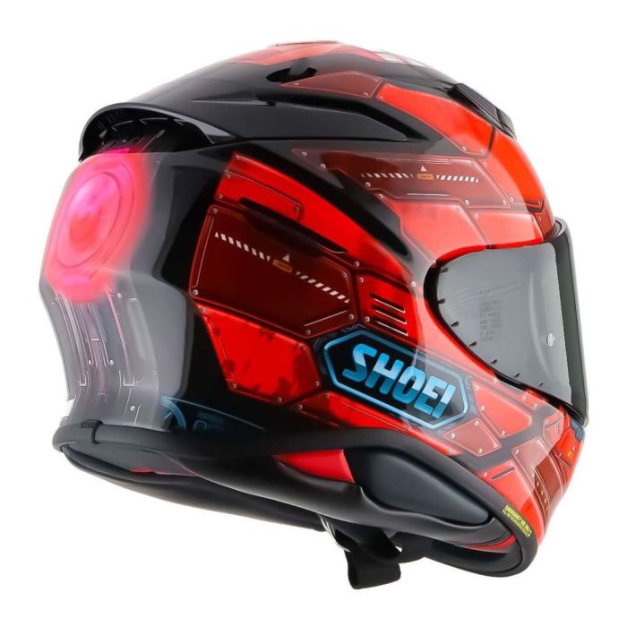 Casco Shoei Nxr2 Fortress Tc1 Rosso
