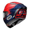 Casco Shoei X-spr Pro Marquez 7 Tc1 Rosso Blu