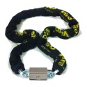 Catena Viro Con Lucchetto Maglia Nera 10mm X 150cm Forniti Separatamente