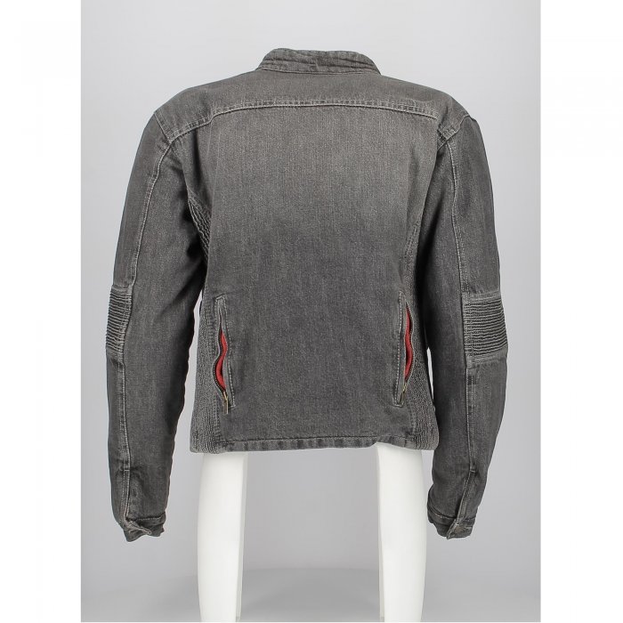 frred002d.n-hd-0012.jpg| GIUBBETTO JEANS DONNA RED ROUTE RED002 NERO