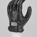 Guante de cuero Half Fingers Ixs Easy Black