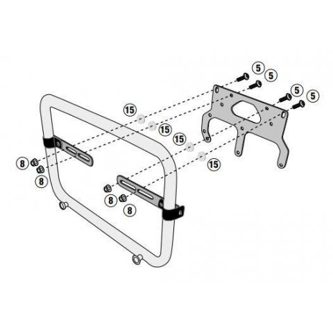 GITL3112KIT.jpg| KIT SPECIFICO PER FISSARE S250 SU PL3112 E PL3112CAM