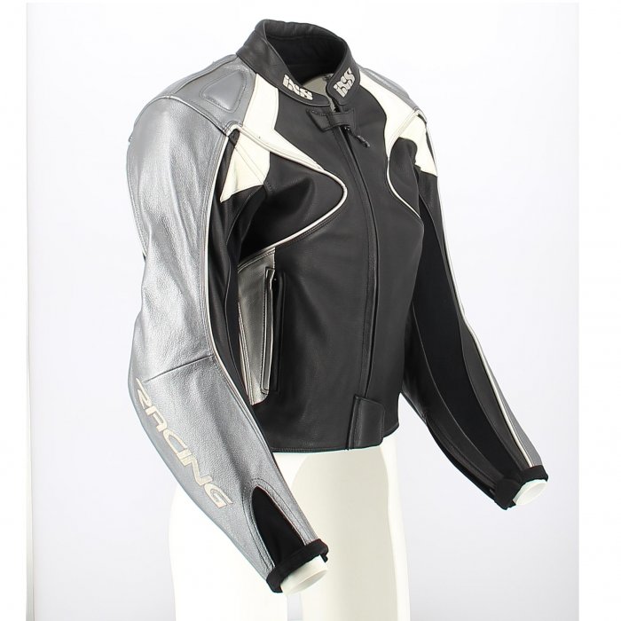 Giacca In Pelle Donna Ixs Falcon Nero Fant