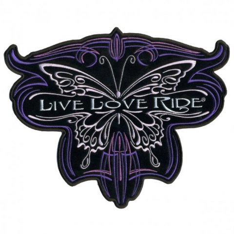Patch Ricamata Live Love Ride