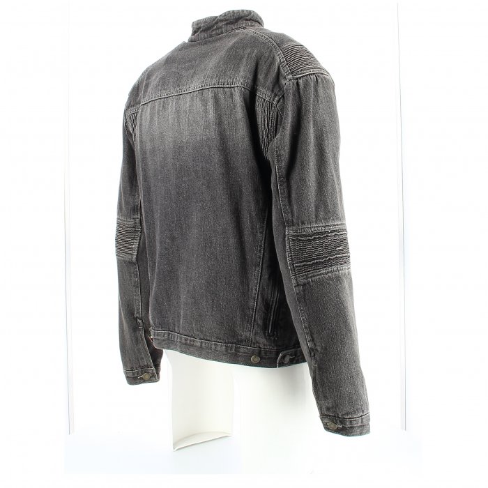 Giubbetto Jeans Uomo Red Route Mens Denim Jacket Nero