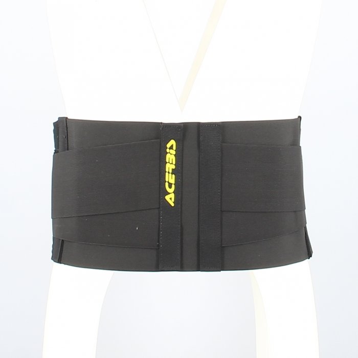 Fascia Elastica Acerbis Basic Con Stecche Nero