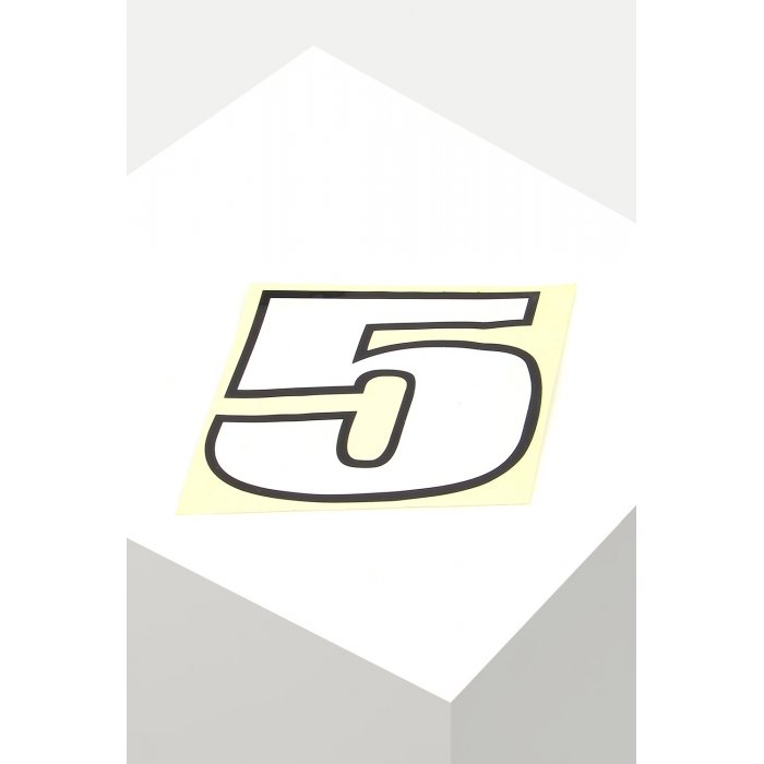 Numeri Adesivi Grandi 15x14 Numero 5