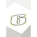 Numeri Adesivi Grandi 15x14 Numero 6/9