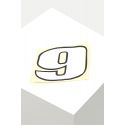 Numeri Adesivi Grandi 15x14 Numero 6/9