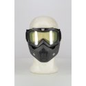Maschera Combat Per Caschi Aperti Trasparente