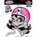 Bike Tattoos Lethal Threat Girl Skull Helmet