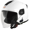 Casco Jet Con Bluetooth Origine Palio 2.0 Solid White