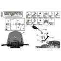 Attacchi Piaggio Beverly 125ie 300ie Givi Cod. A357a