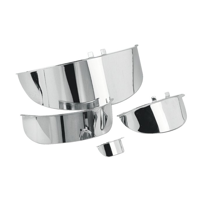 Visierina Per Fanalini Bullet Cromata Zodiac