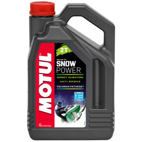 Motul Snowpower 2t 4l 100%sintetico Antifumo