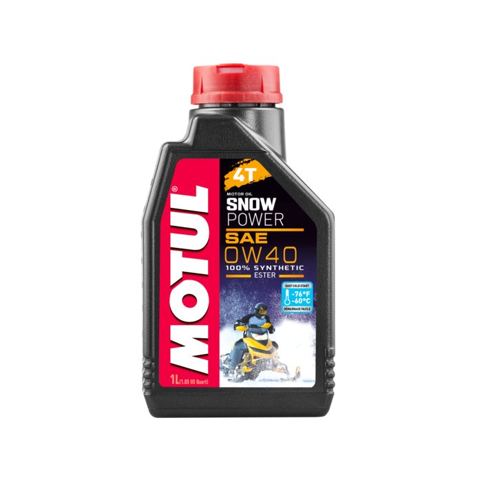 Motul Snowpower 4t 0w-40 1l 100%sintetico
