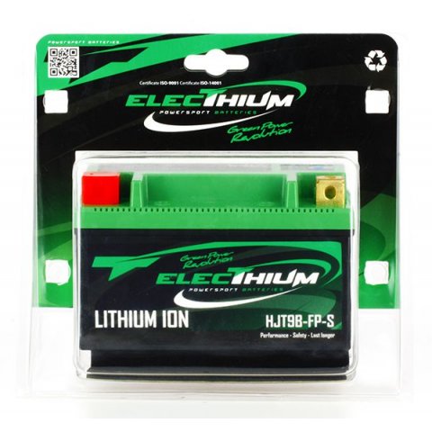 Batteria Litio Electhium Yt9b-bs / Hjt9b-fp-s