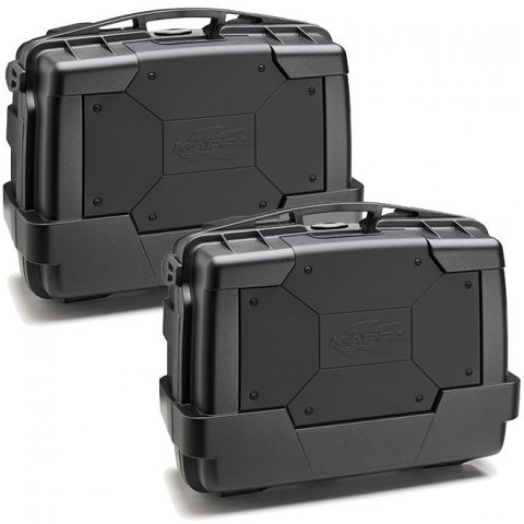 Set 2 Valigie Kgr33n Black Line Kgr33pack2
