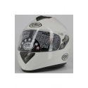 Casco Premier Dragon Fibra Monocolore Bianco