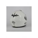 Casco Premier Dragon Fibra Monocolore Bianco