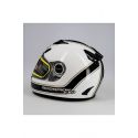 Casco Integrale Scorpion Exo 750 Air Vintage Bianco Nero
